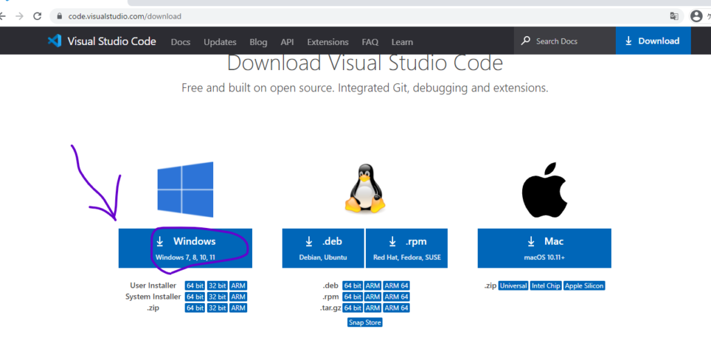 windowsを使う方はここをクリック