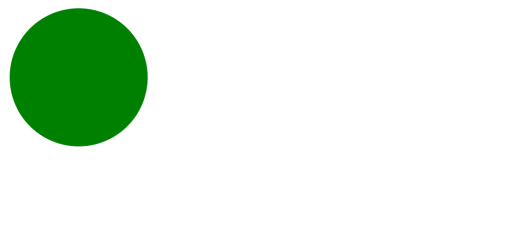 緑の円