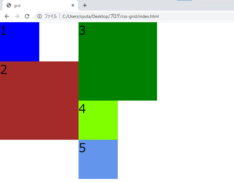 grid-auto-columnを設定した