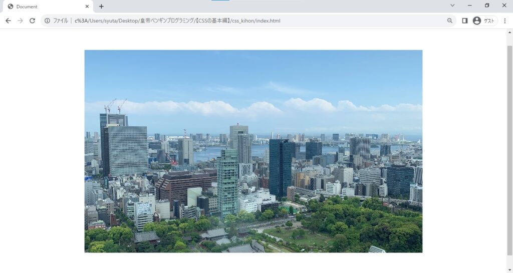 【CSS】「backgroundposition」について解説。【背景画像の位置の設定。】